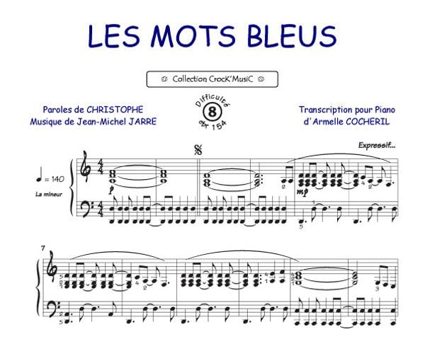 Les mots bleus
